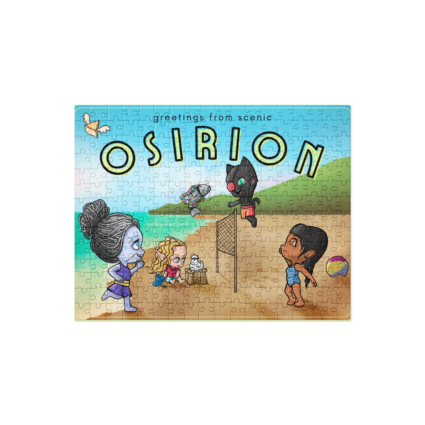Osirion Postcard Jigsaw puzzle