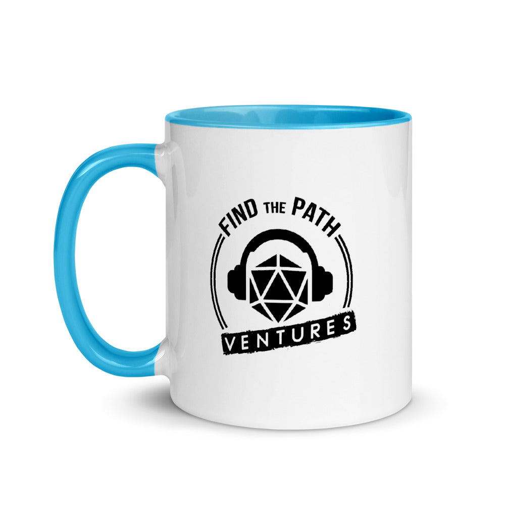FTP Ventures Blue-Handled Mug