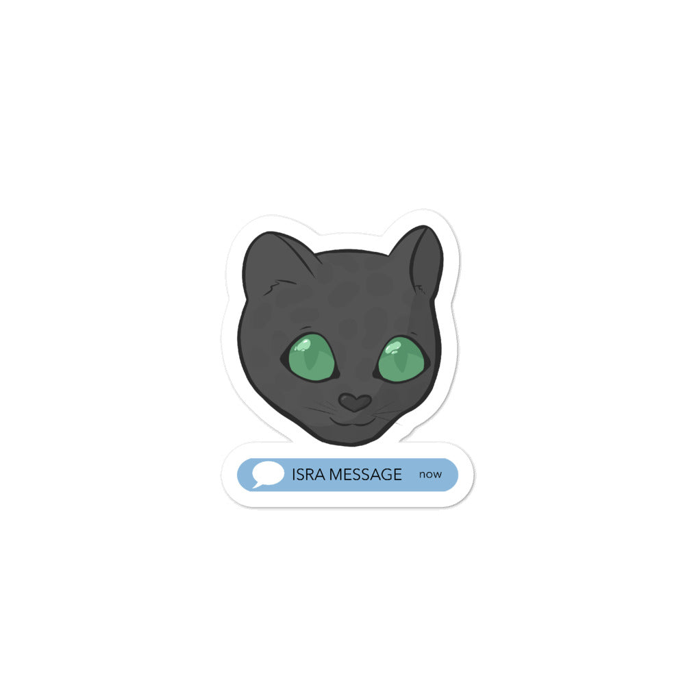 Chibi Isra 3x3" Sticker