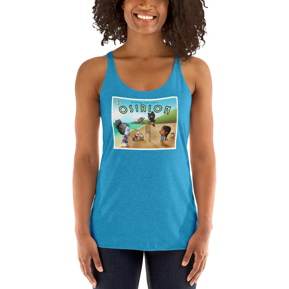 Osirion Postcard Women's Racerback Tank
